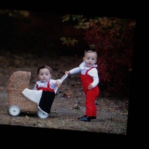 Nueces Fire Truck Red  Romper Size 12 months